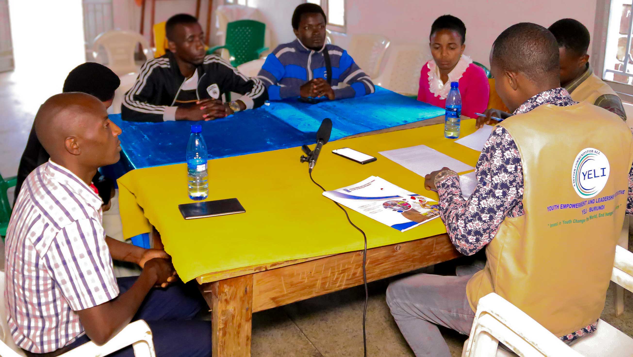 National YPS Strategy & National Action Plan in Burundi, yeli burundi