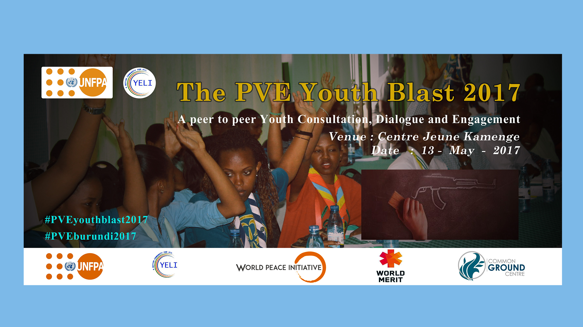 PVE YOUTH BLAST 2017 , yeli bujumubura, burundi